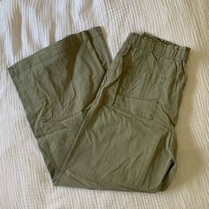 NWT - LOFT Green Wide Leg Pants